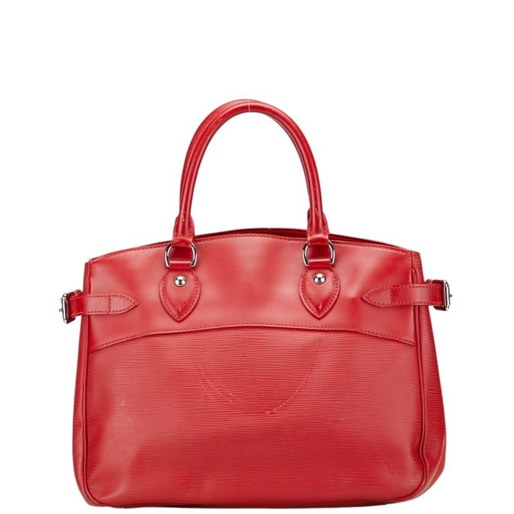 Louis Vuitton Epi Passy Handbag Rouge Red Leather